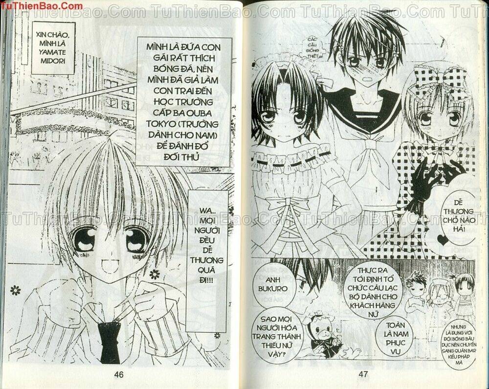 nữ cầu thủ xinh đẹp chapter 7 - Trang 23
