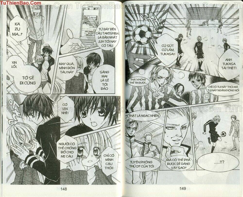 nữ cầu thủ xinh đẹp chapter 7 - Trang 74