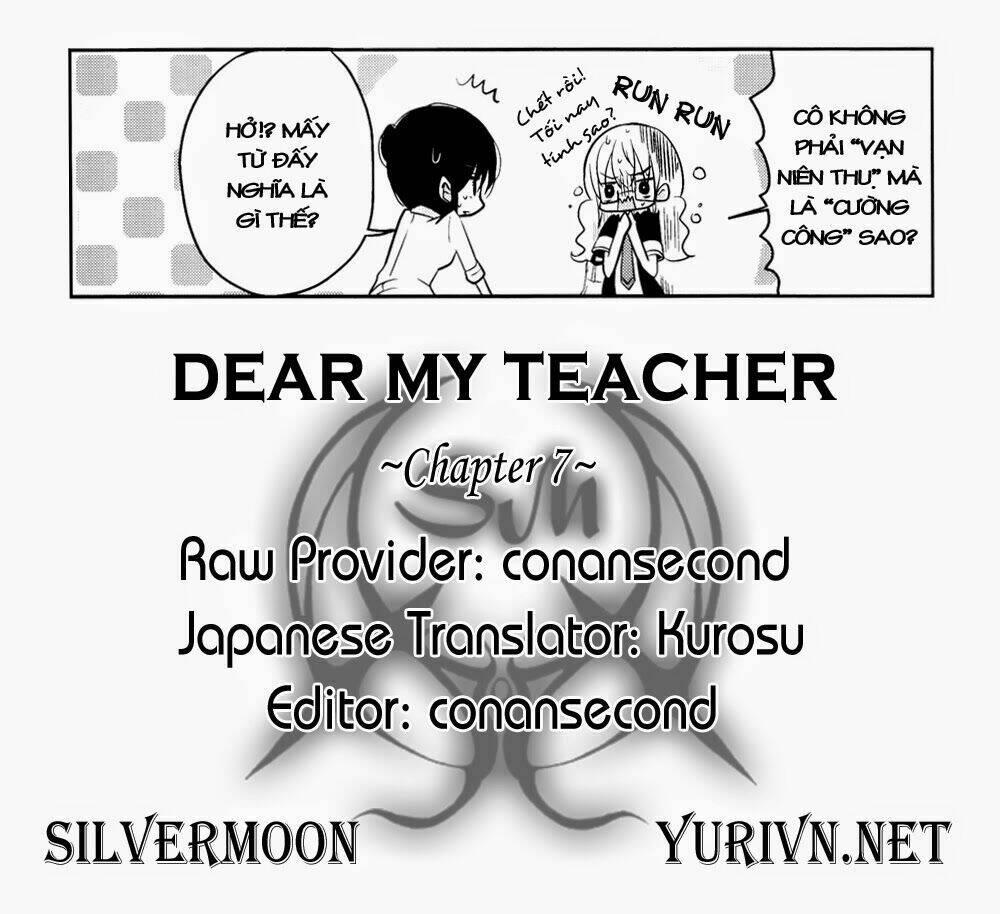 dear my teacher chapter 7 - Trang 28