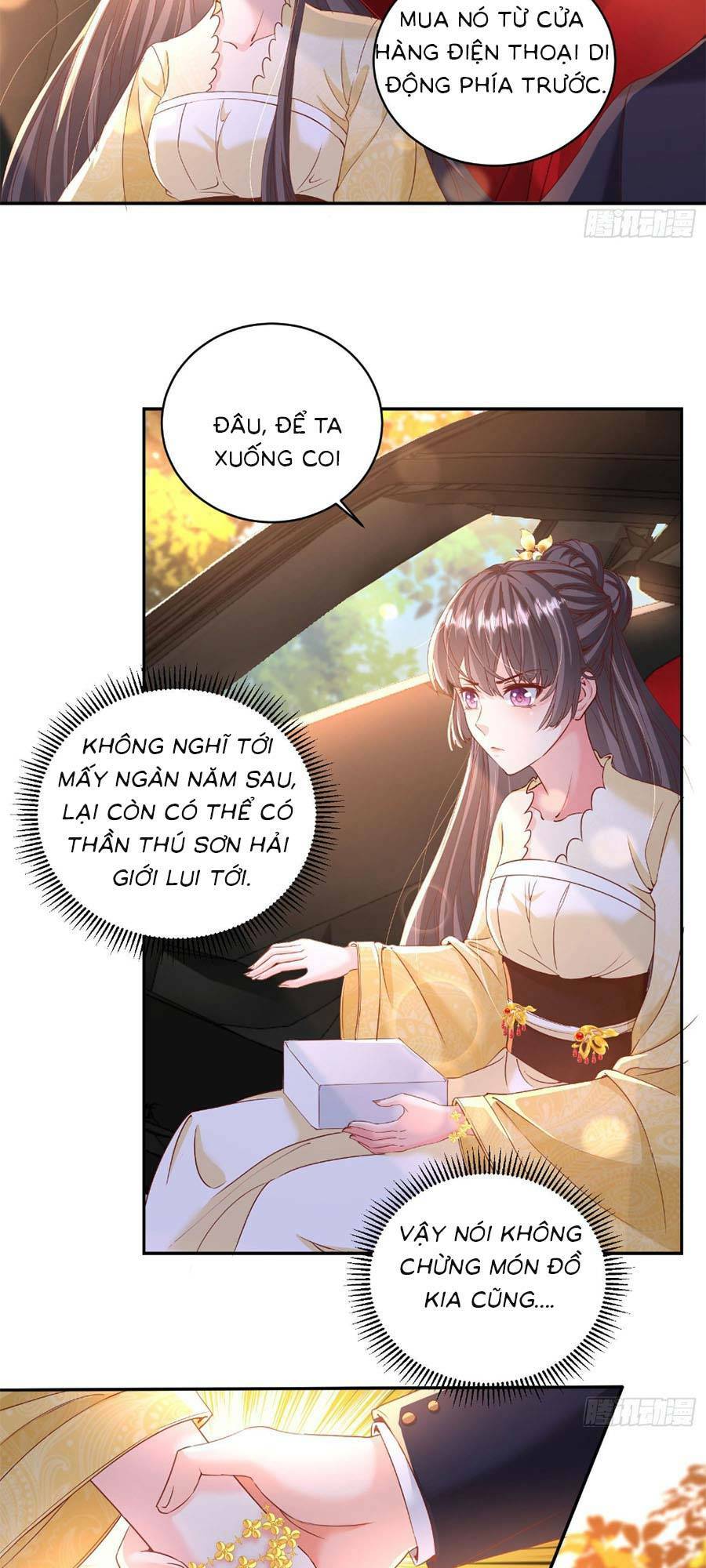 xuyên qua ngàn năm nữ quốc sư không chút sợ hãi chapter 3 - Trang 34
