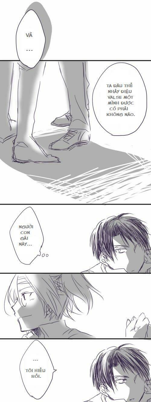 tấn công người khổng lồ - doujinshi levihan chapter 3 - Trang 7