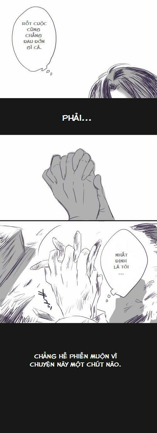tấn công người khổng lồ - doujinshi levihan chapter 3 - Trang 9