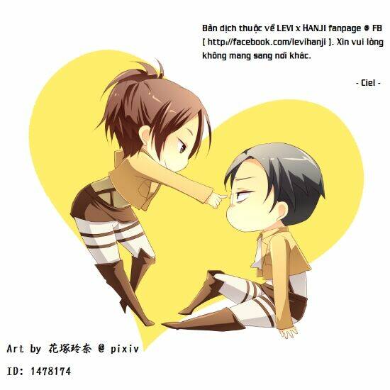 tấn công người khổng lồ - doujinshi levihan chapter 3 - Trang 10