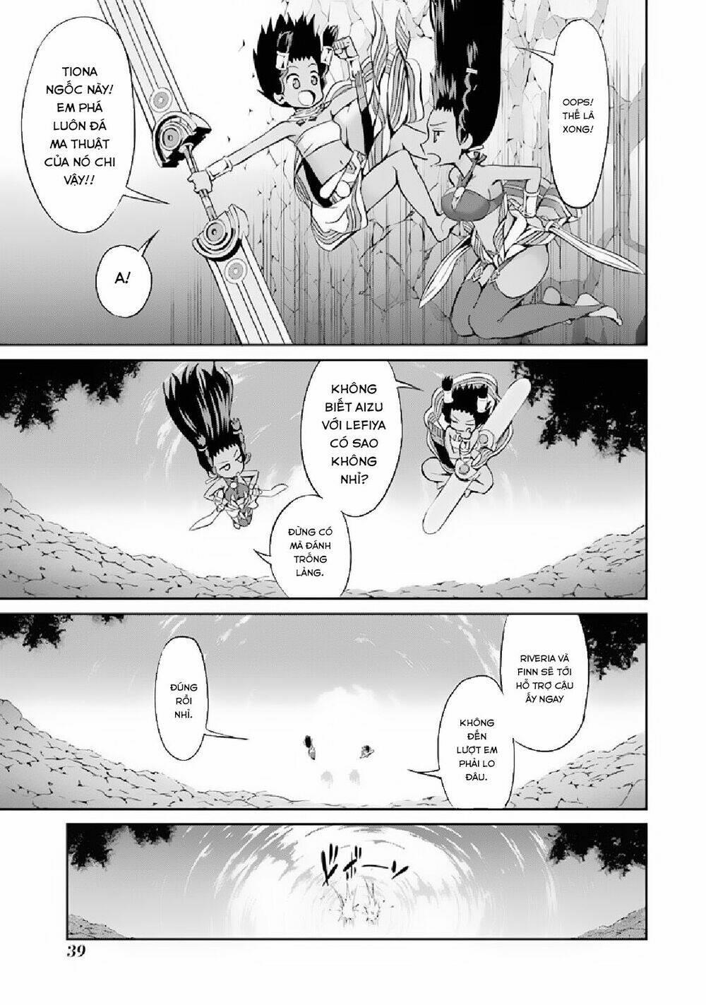 dungeon ni deai wo motomeru no wa machigatte iru darou ka gaiden - sword oratoria chapter 13 - Trang 39