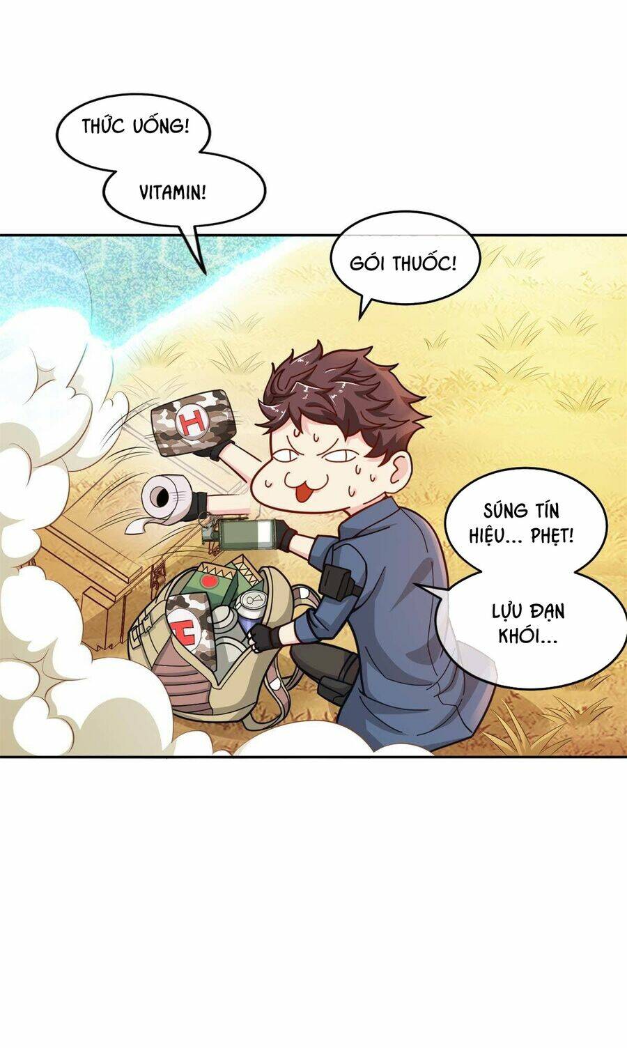 ta nhặt mảnh ghép trong game sinh tồn chapter 3 - Trang 15