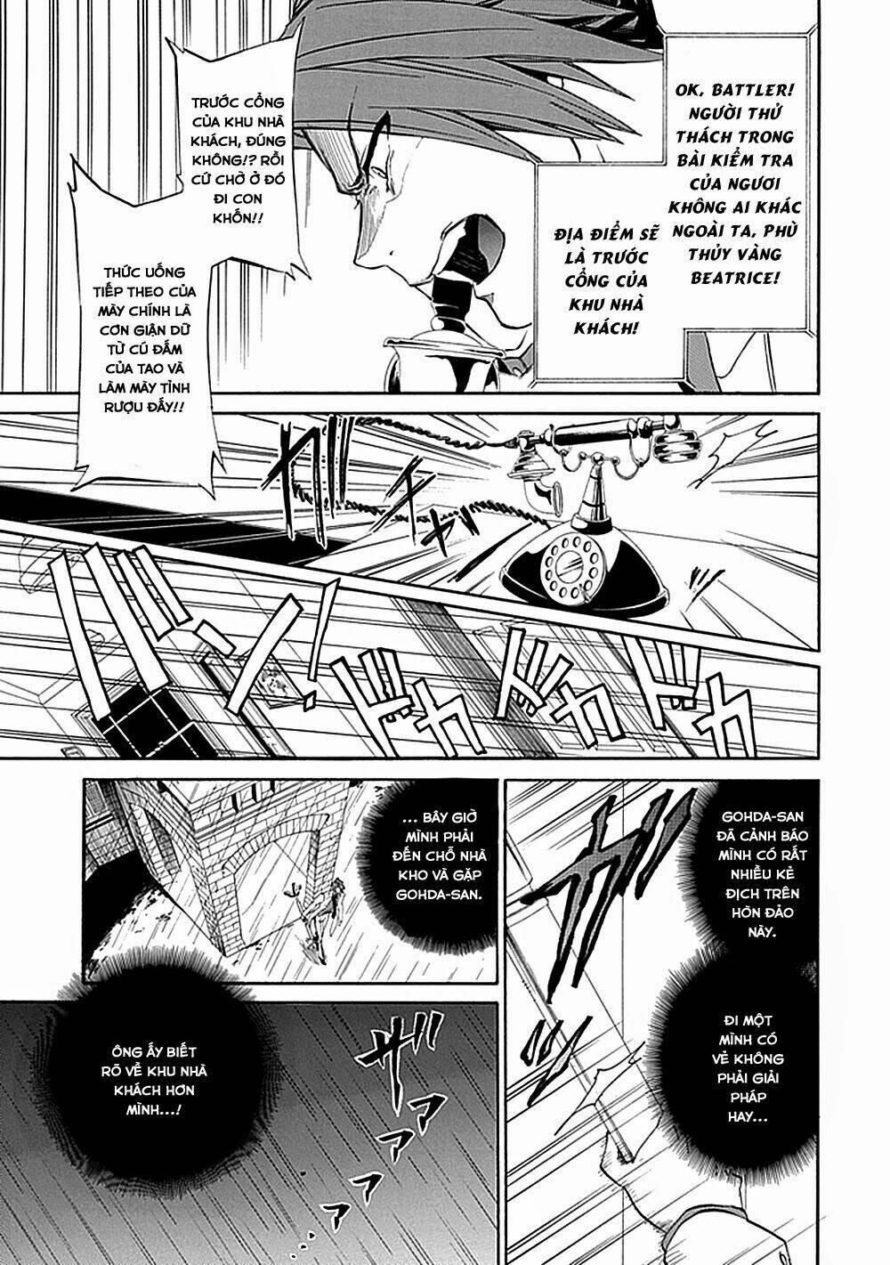 umineko no naku koro ni episode 4: alliance of the golden witch chapter 21 - Trang 11