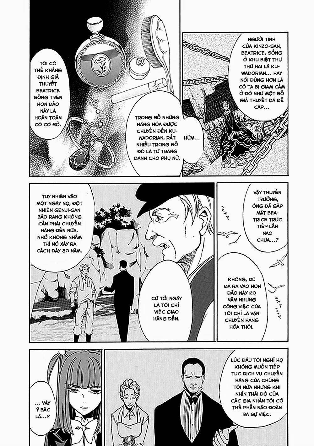 umineko no naku koro ni episode 4: alliance of the golden witch chapter 23 - Trang 7