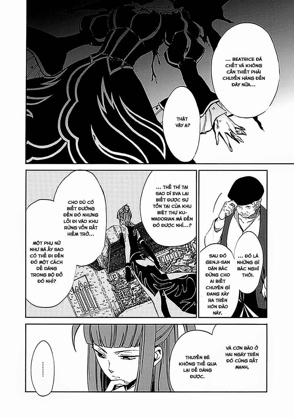 umineko no naku koro ni episode 4: alliance of the golden witch chapter 23 - Trang 8
