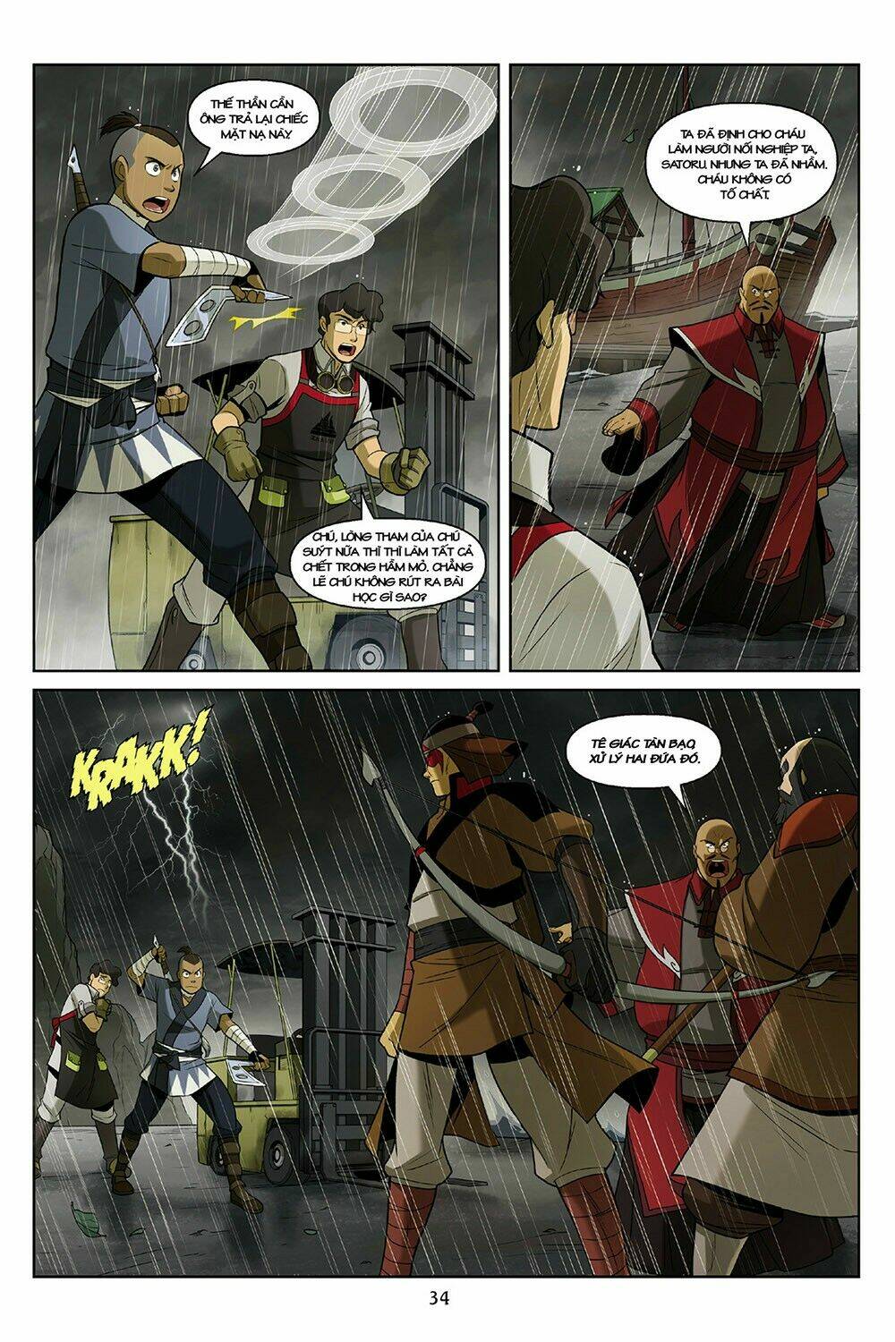 avatar: the last airbender - the rift chapter 3.2 - Trang 6
