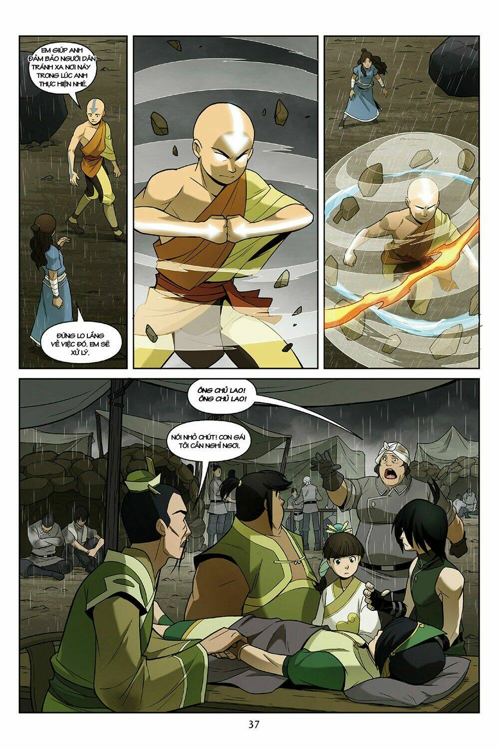 avatar: the last airbender - the rift chapter 3.2 - Trang 9
