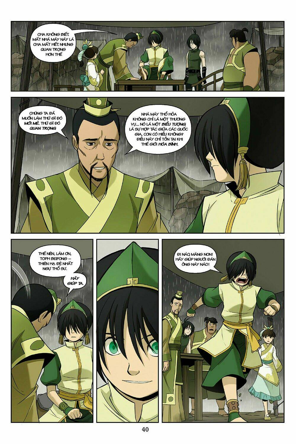 avatar: the last airbender - the rift chapter 3.2 - Trang 12