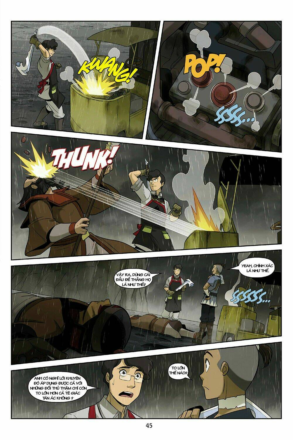 avatar: the last airbender - the rift chapter 3.2 - Trang 17