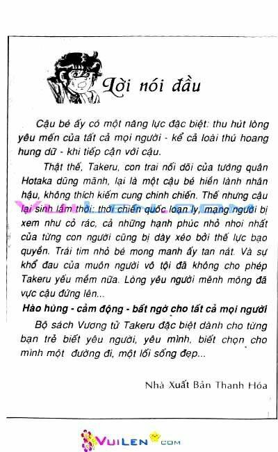 vương tử takeru chapter 6 - Trang 5