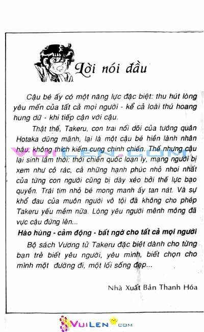 vương tử takeru chapter 7 - Trang 5