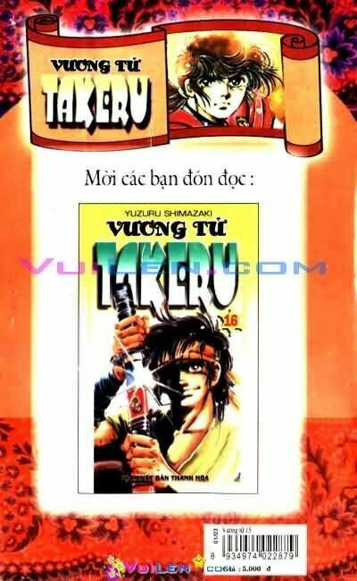 vương tử takeru chapter 15 - Trang 169