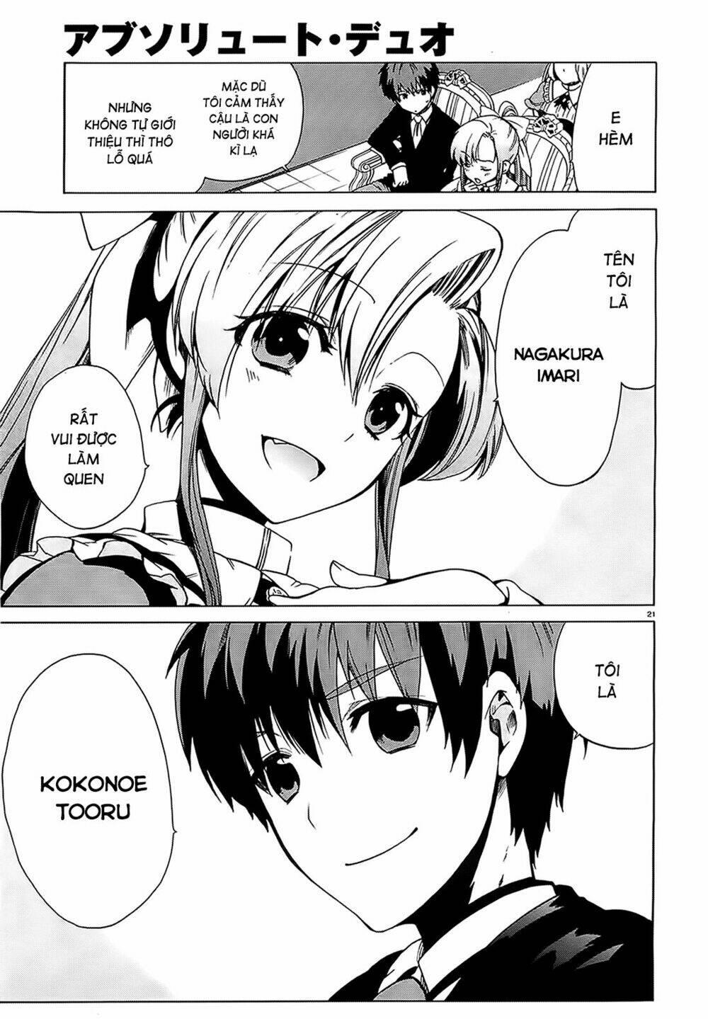 absolute duo chapter 1 - Trang 15
