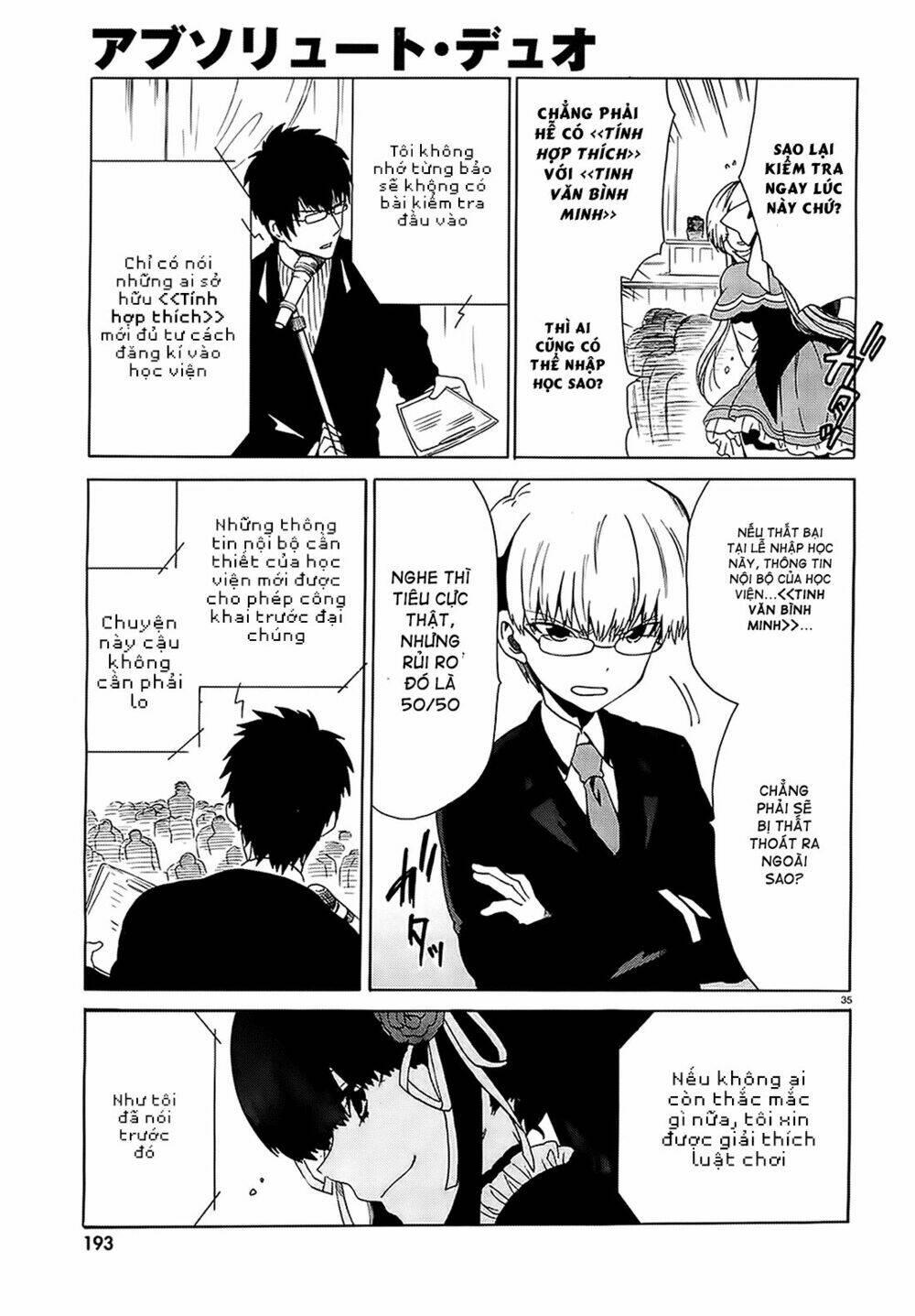 absolute duo chapter 1 - Trang 29