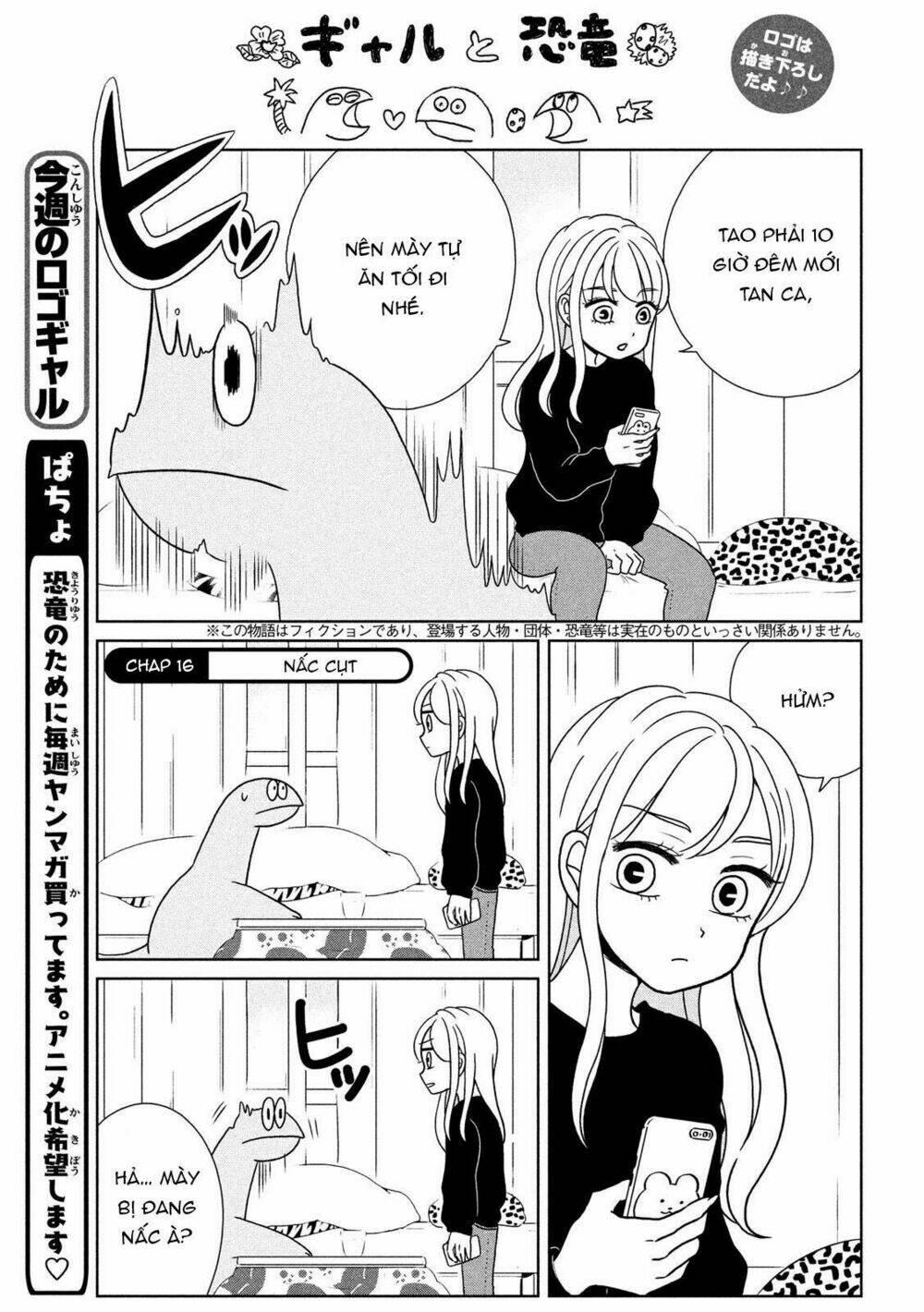 gal and dinosaur chapter 16 - Trang 3
