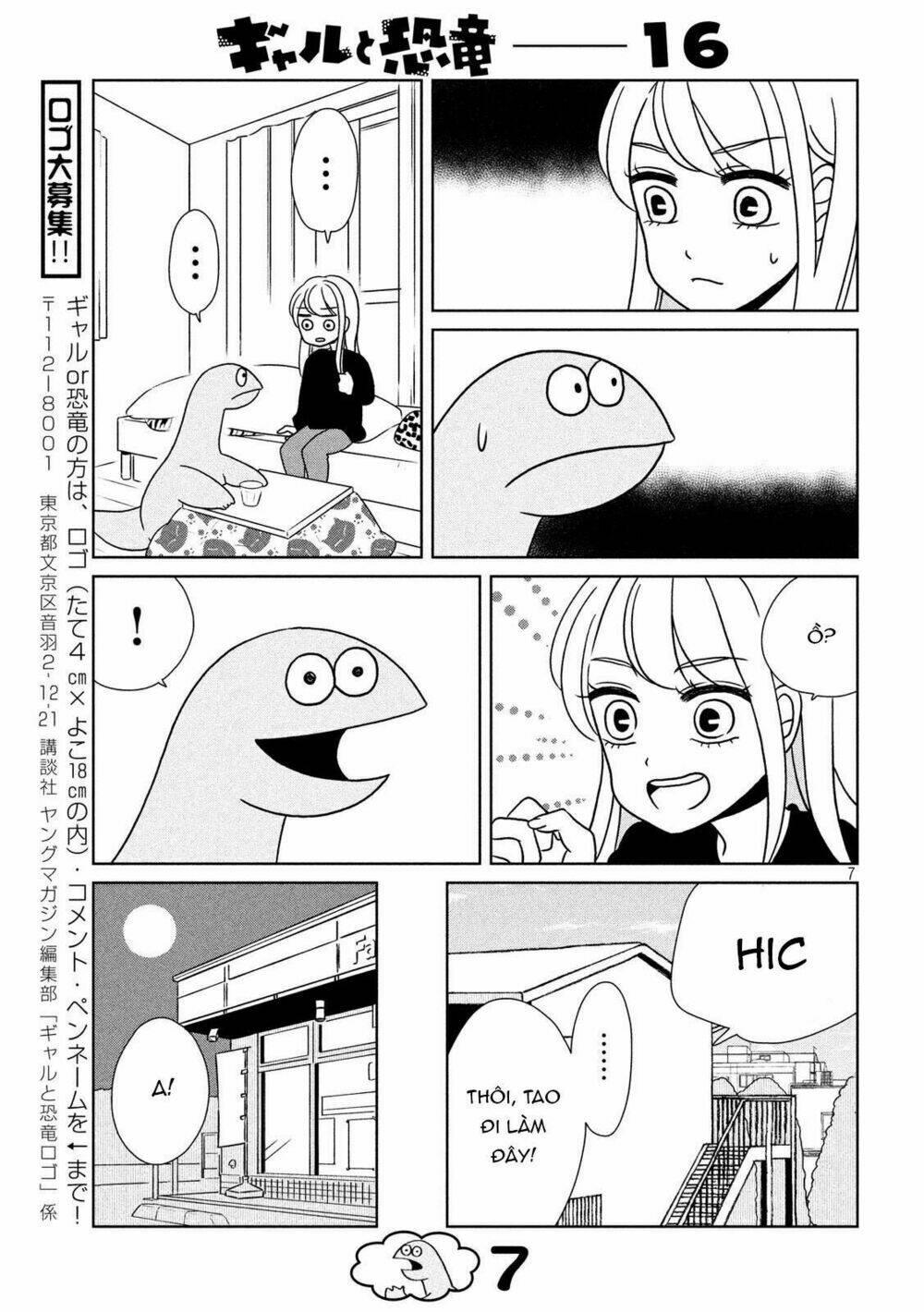 gal and dinosaur chapter 16 - Trang 9