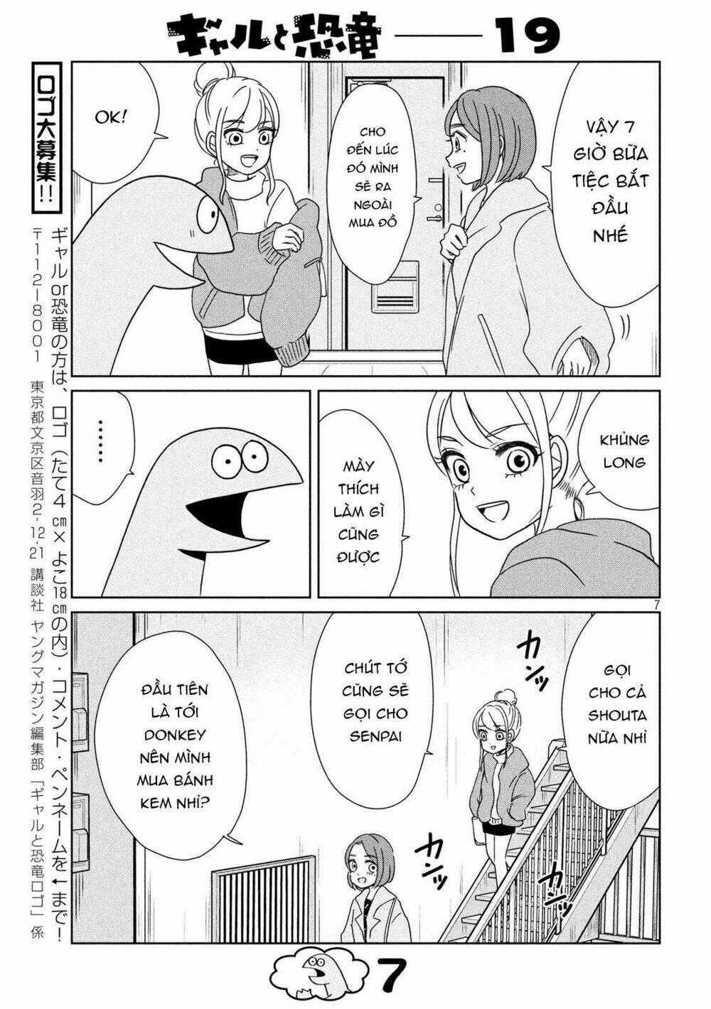 gal and dinosaur chapter 19 - Trang 9