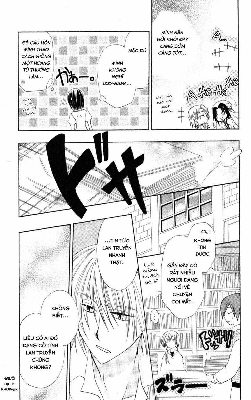himitsu no himegimi uwasa no ouji chapter 8 - Trang 17