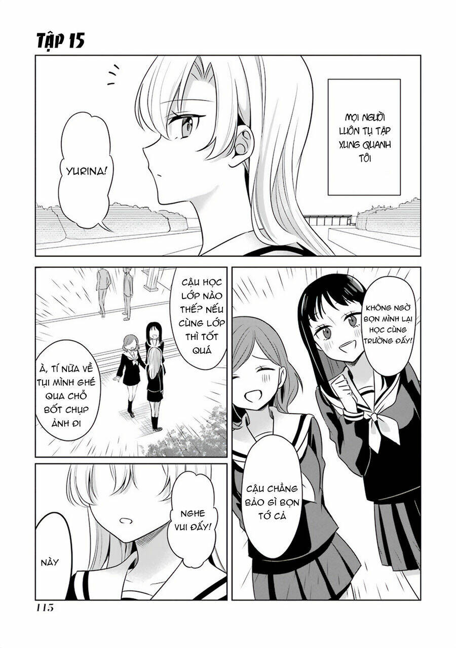 shoujo manga protagonist x rival san chapter 15 - Trang 2