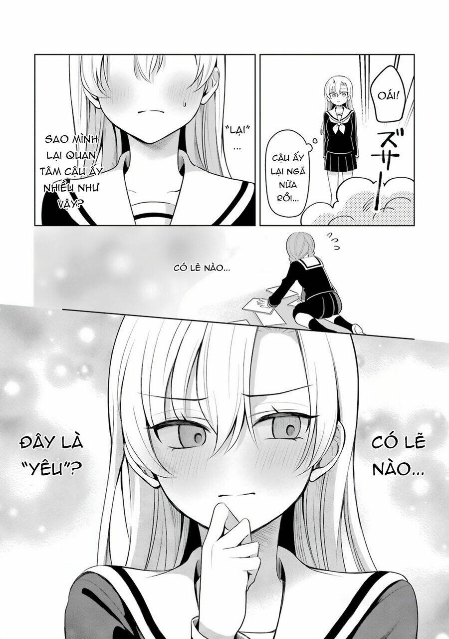 shoujo manga protagonist x rival san chapter 15 - Trang 14