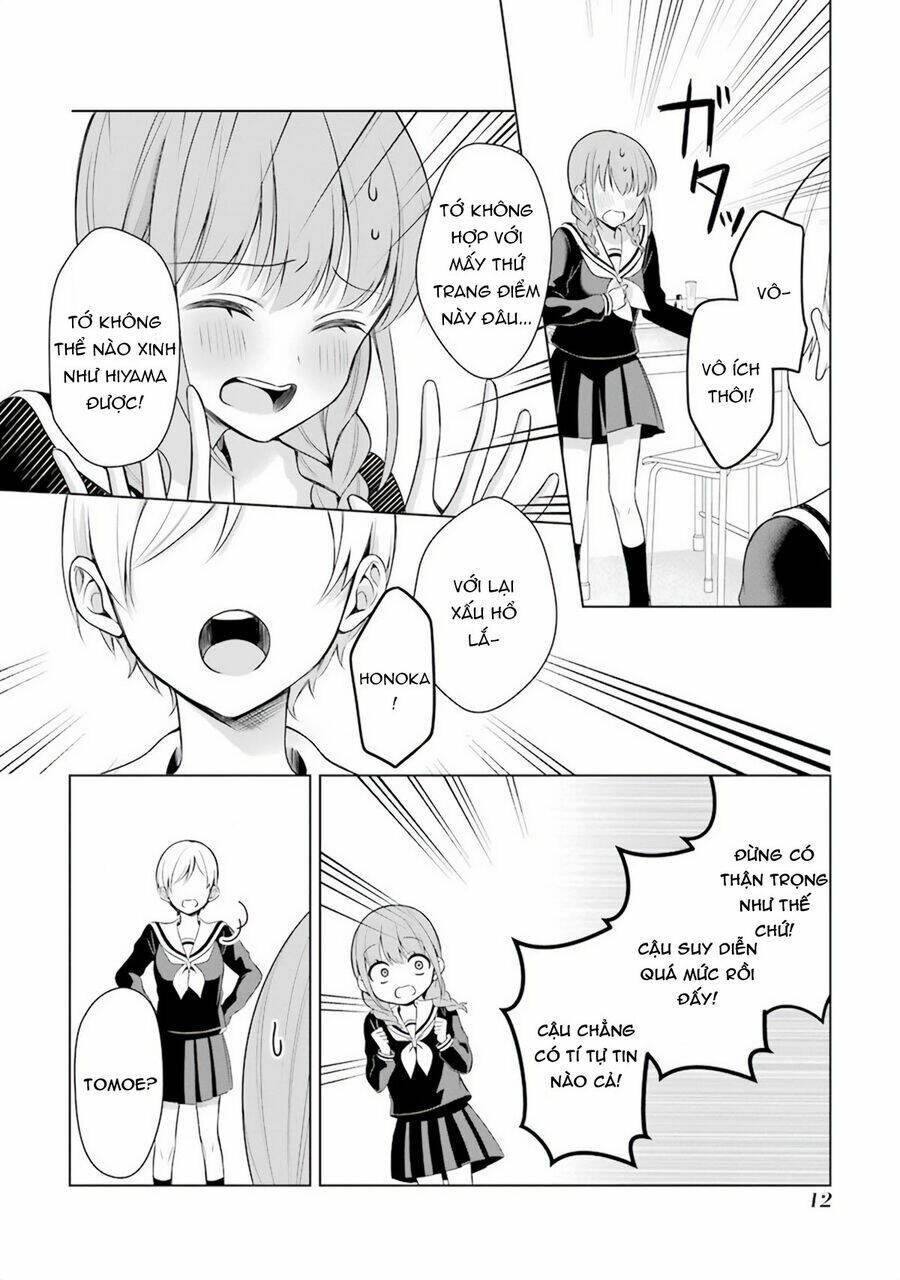 shoujo manga protagonist x rival san chapter 16 - Trang 12
