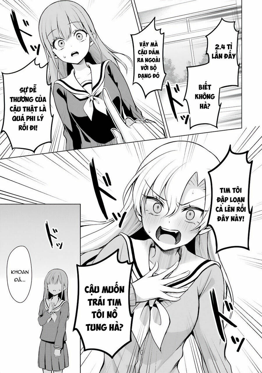 shoujo manga protagonist x rival san chapter 16 - Trang 19