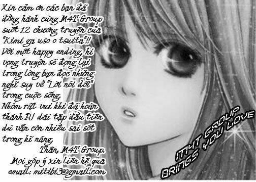 kimi ga uso wo tsuita chapter 12 - Trang 40