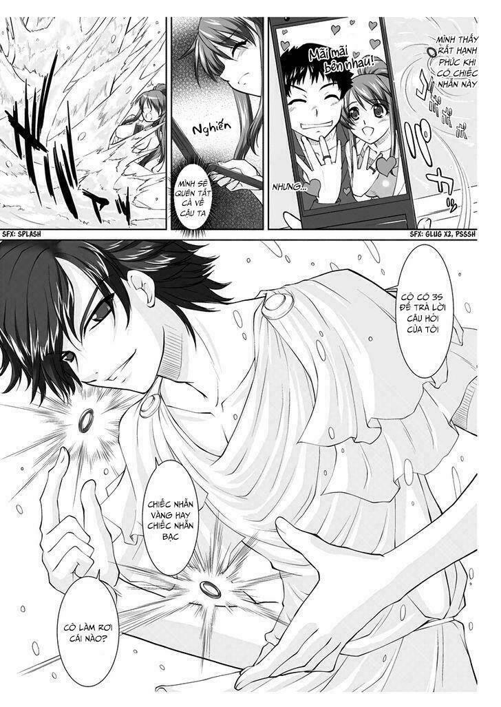 ero meruhen kin no yubiwa to gin no yuibiwa - shokushu na bathroom chapter 1 - Trang 6