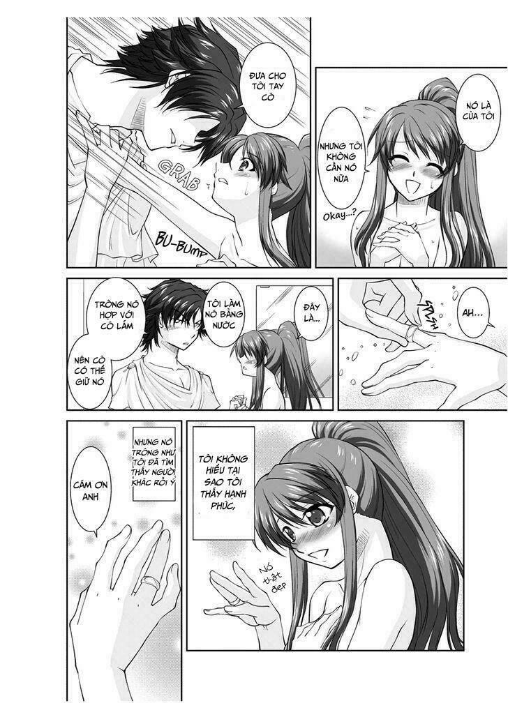 ero meruhen kin no yubiwa to gin no yuibiwa - shokushu na bathroom chapter 1 - Trang 19