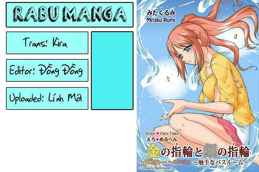 ero meruhen kin no yubiwa to gin no yuibiwa - shokushu na bathroom chapter 1 - Trang 22