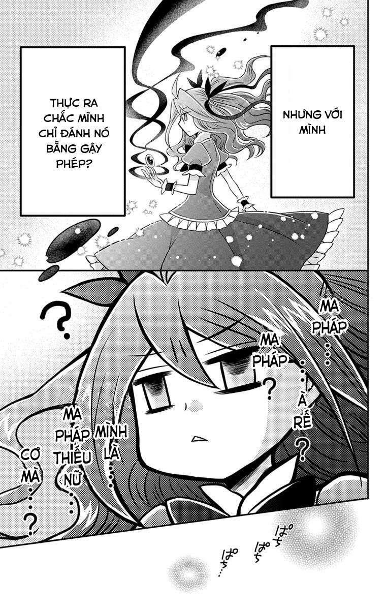 hatoko-san wa tokidoki mahou shoujo chapter 2 - Trang 34