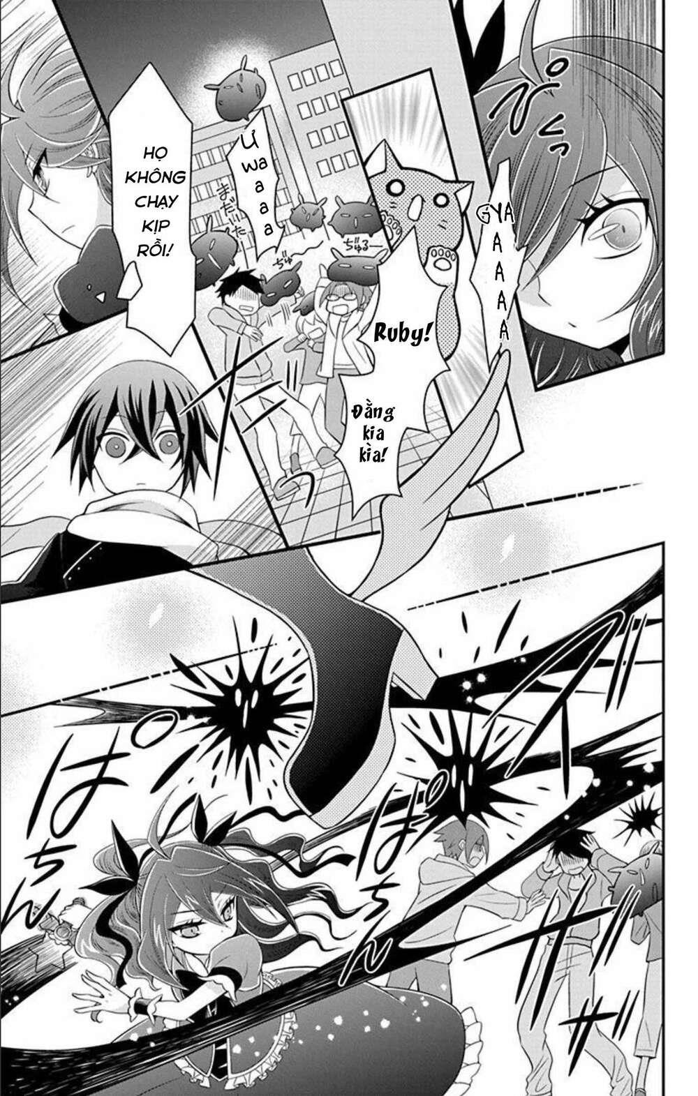 hatoko-san wa tokidoki mahou shoujo chapter 6 - Trang 21