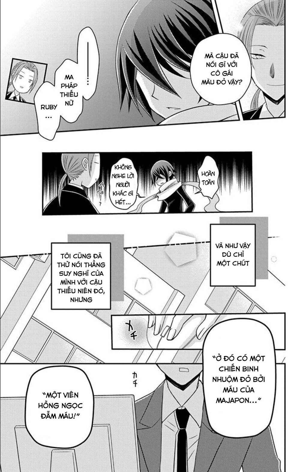 hatoko-san wa tokidoki mahou shoujo chapter 6 - Trang 33