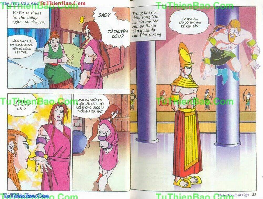 thần thoại ai cập chapter 3 - Trang 12