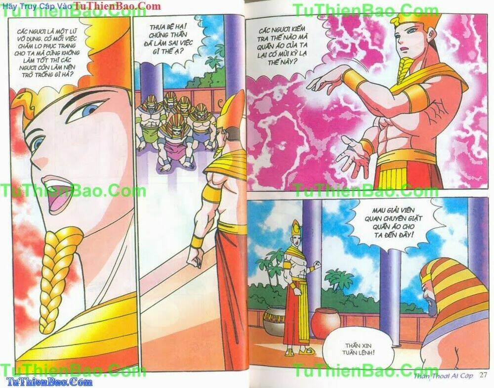thần thoại ai cập chapter 3 - Trang 14