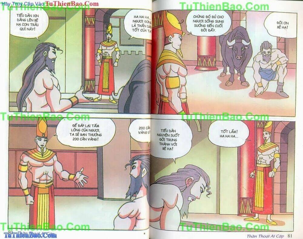 thần thoại ai cập chapter 3 - Trang 41