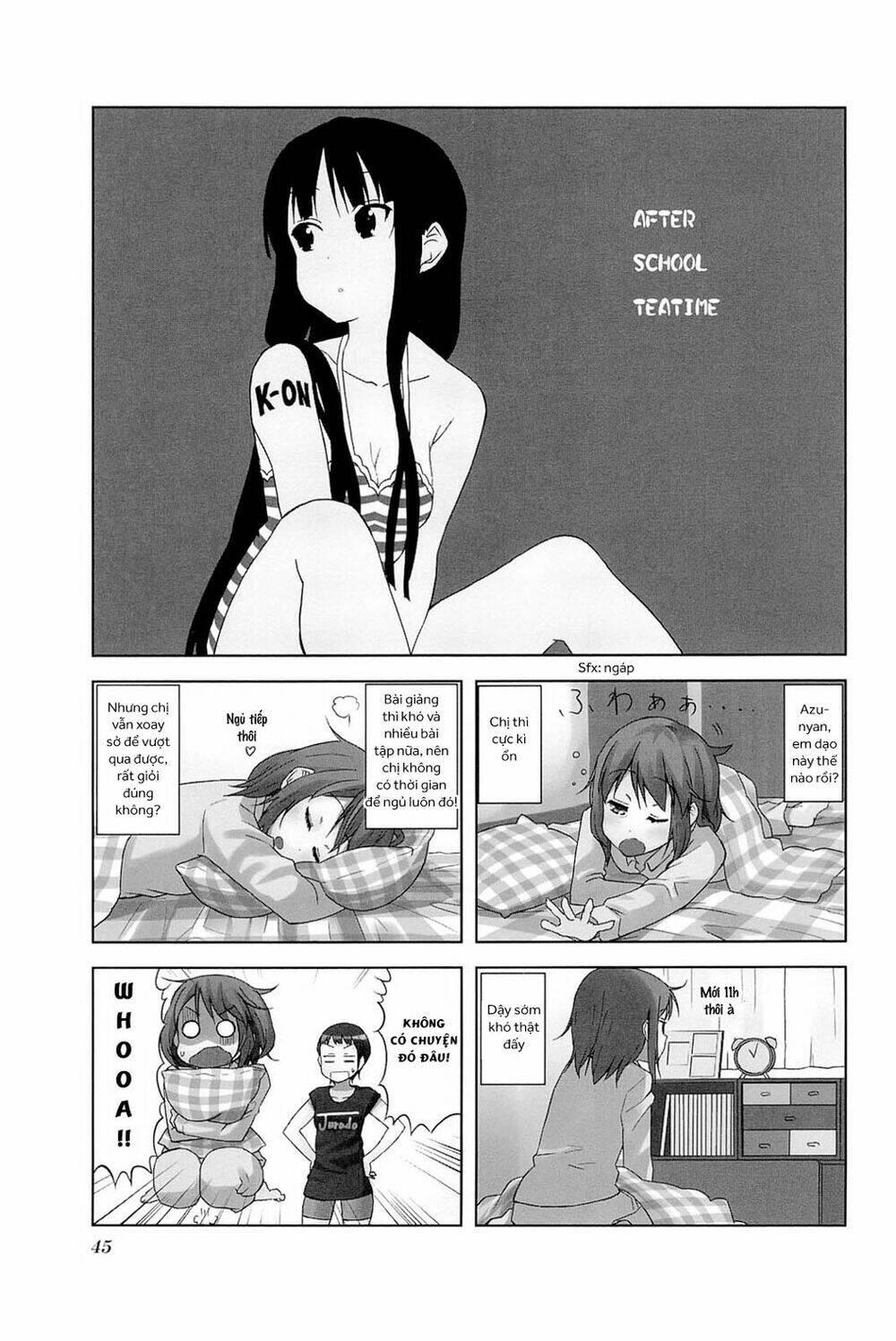 k-on! - college chapter 6 - Trang 3