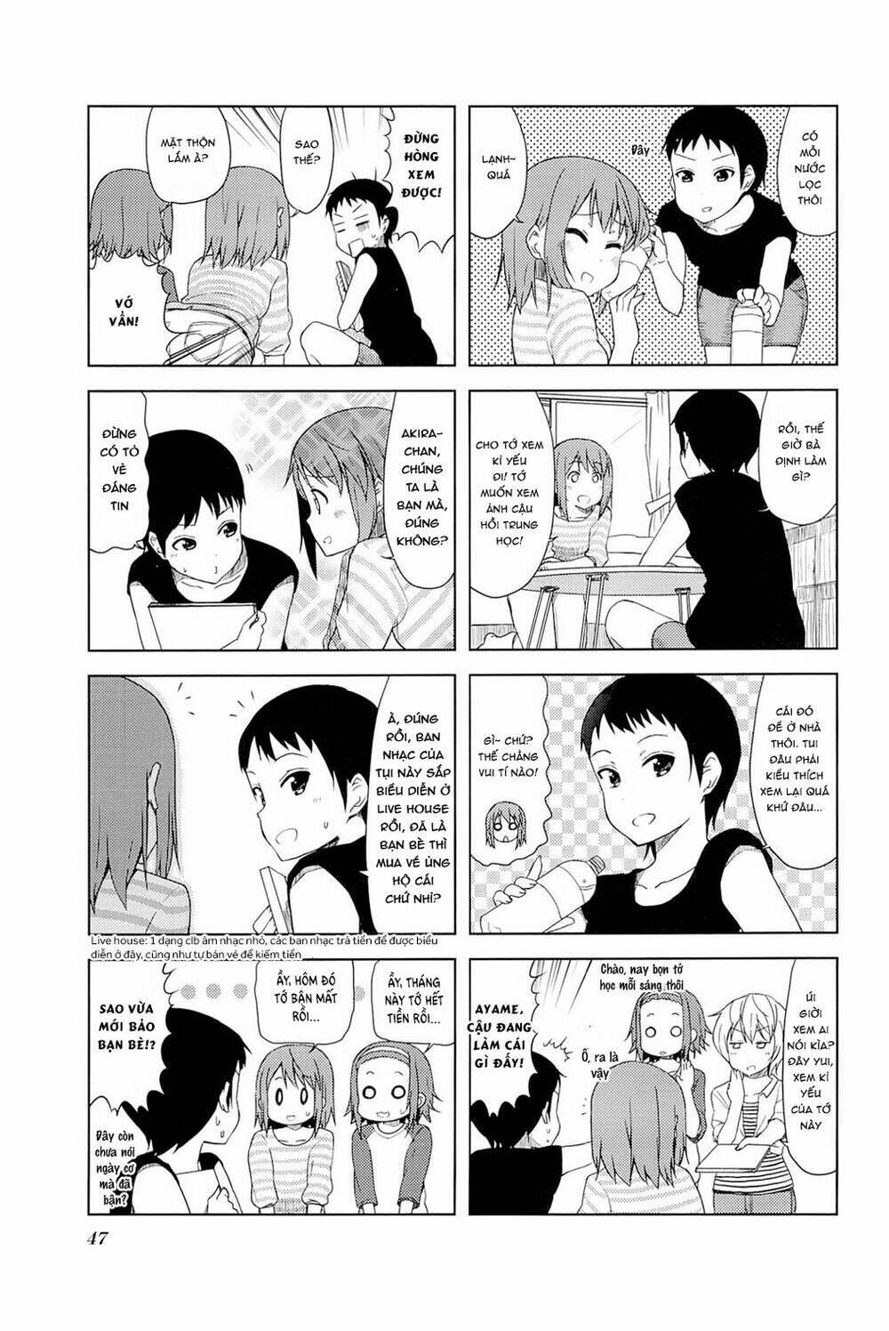 k-on! - college chapter 6 - Trang 5