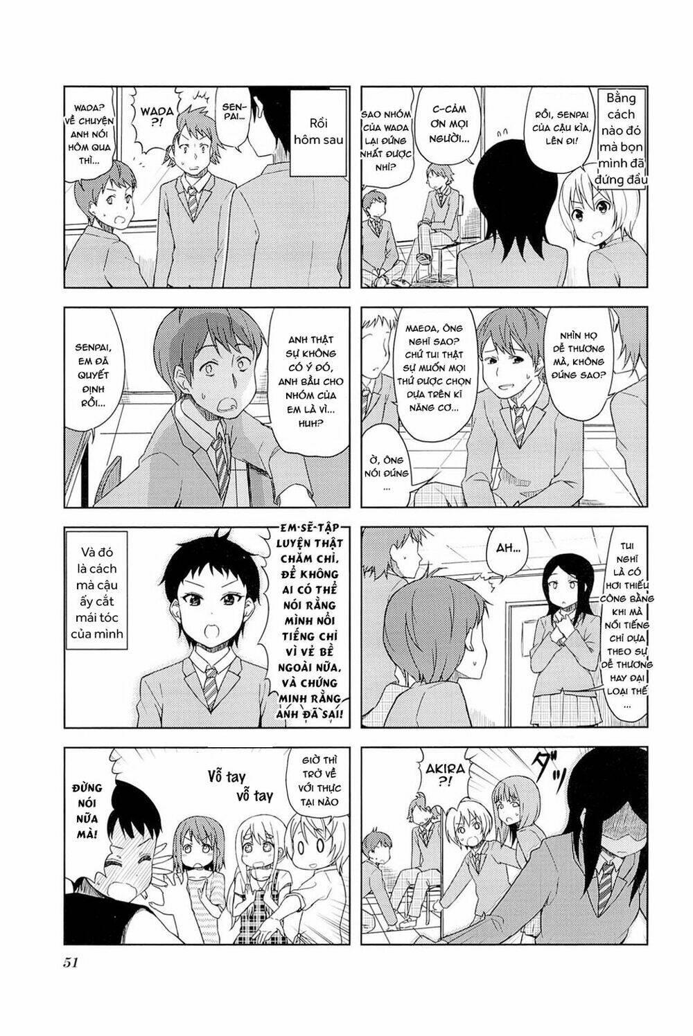 k-on! - college chapter 6 - Trang 9