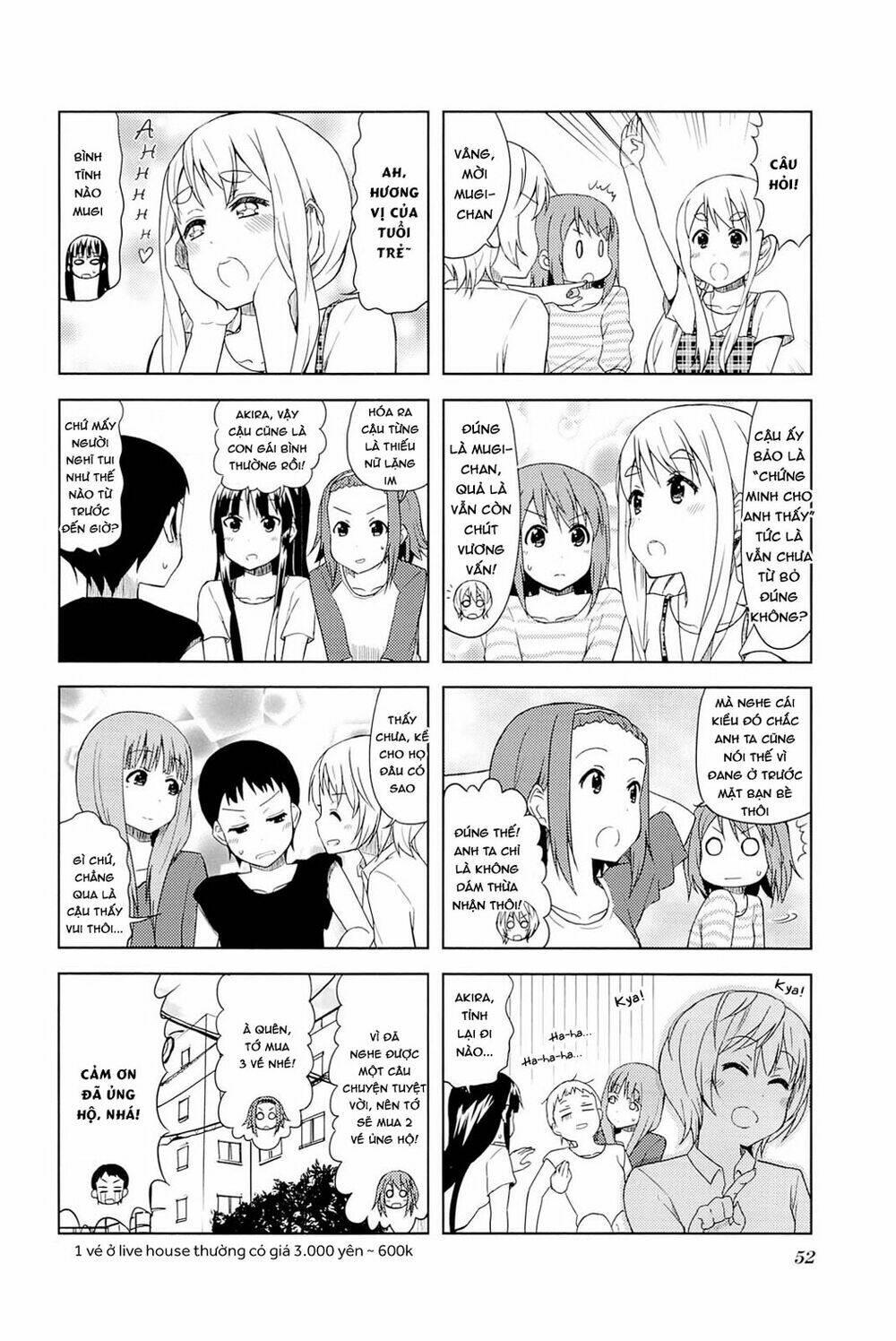 k-on! - college chapter 6 - Trang 10
