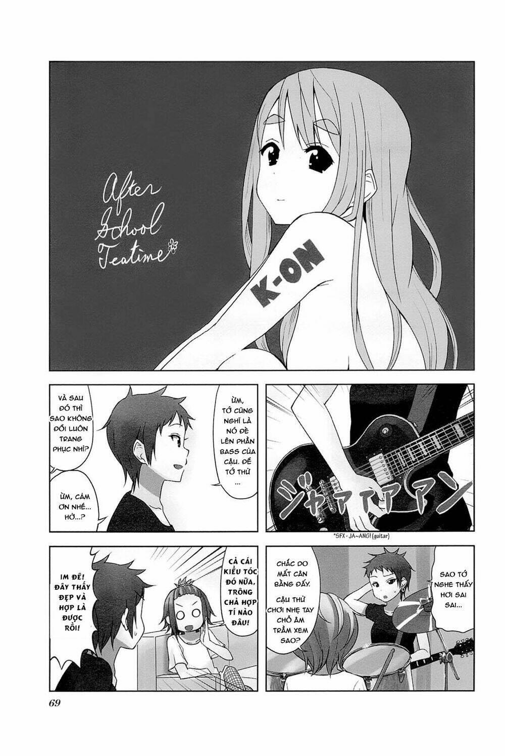 k-on! - college chapter 9 - Trang 3