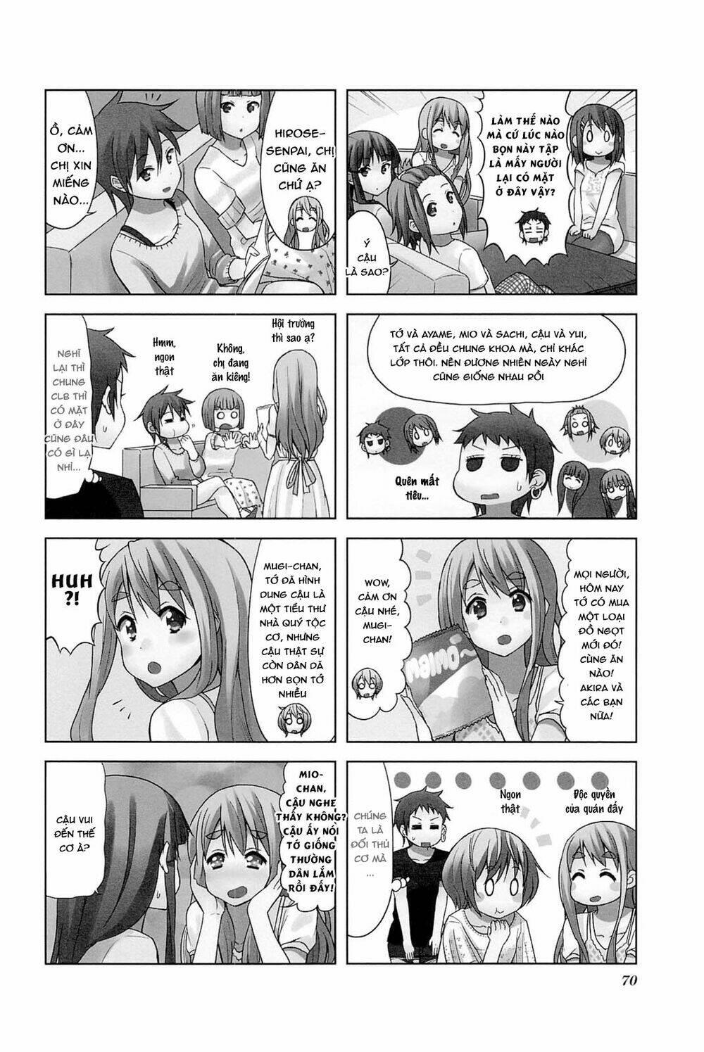 k-on! - college chapter 9 - Trang 4