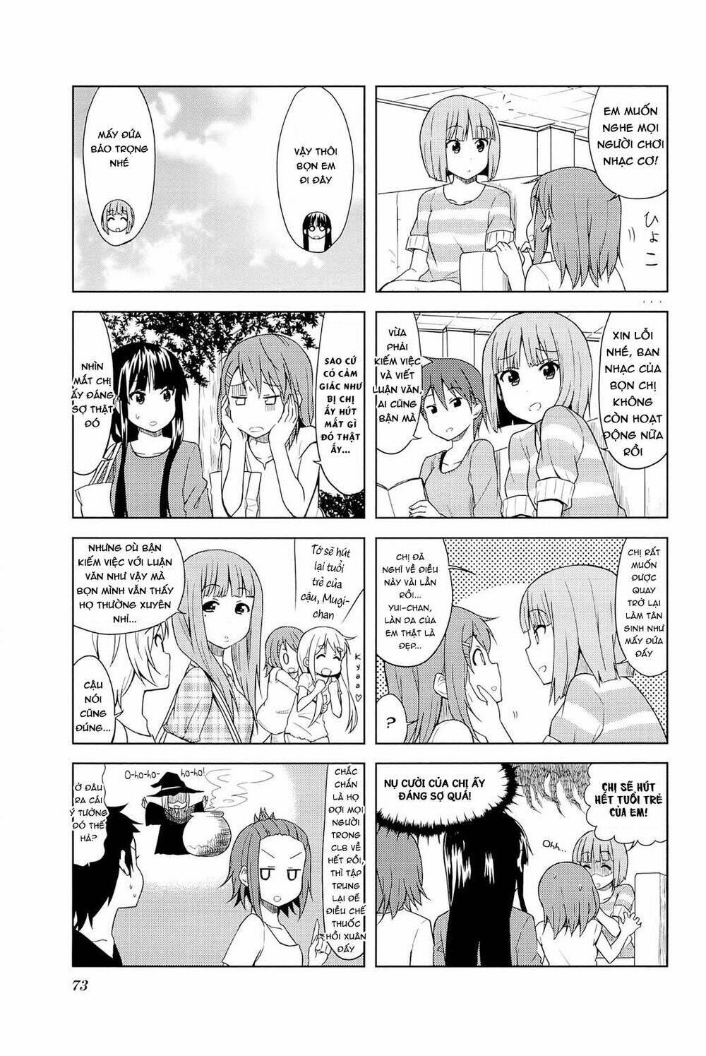 k-on! - college chapter 9 - Trang 7