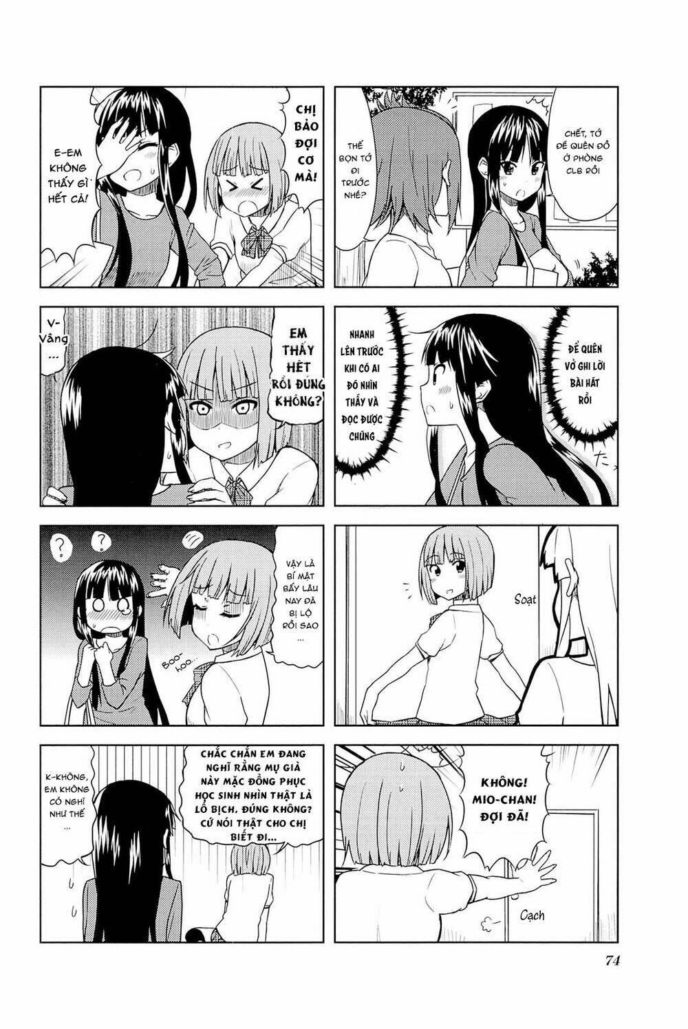 k-on! - college chapter 9 - Trang 8