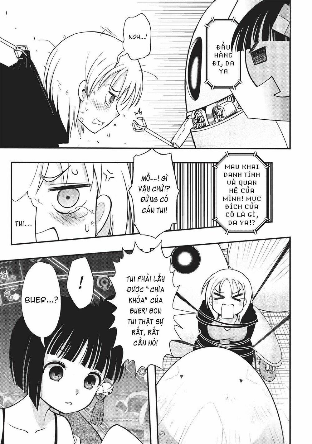 pandora trong vỏ màu đỏ thẫm: tro ma chapter 9 - Trang 29