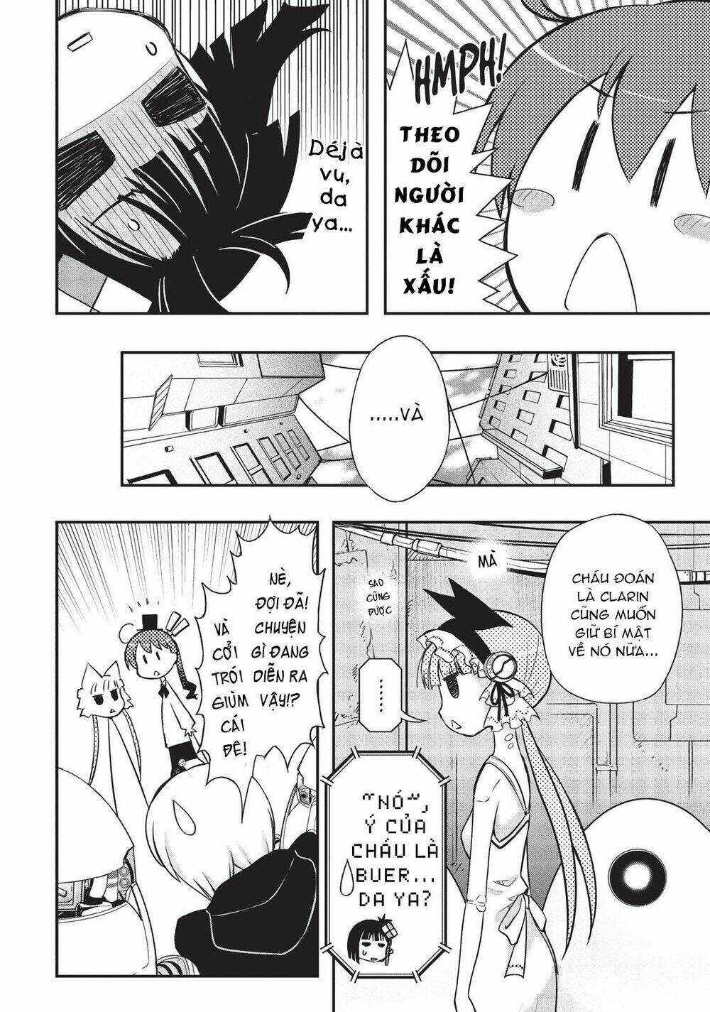 pandora trong vỏ màu đỏ thẫm: tro ma chapter 9 - Trang 32