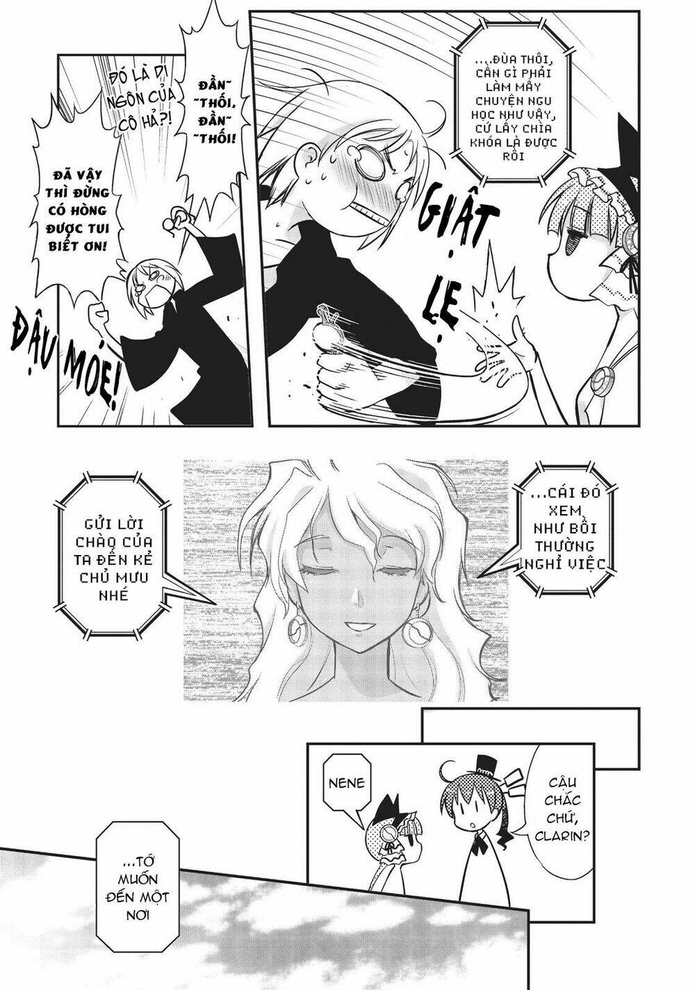 pandora trong vỏ màu đỏ thẫm: tro ma chapter 9 - Trang 37